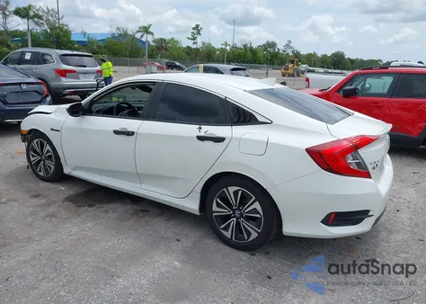 2017 Honda Civic Ex-L from USA, damaged, VIN 19XFC1F72HE003965